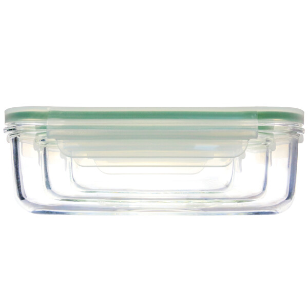 Glasslock, Vorratsdose 3er Kompaktset - Mikrowave Type (1x400ml, 1x 1000ml, 1x 2000ml)  (GL-135)